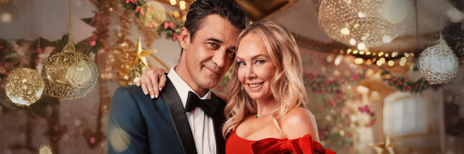 Christmas in the Ballroom Background Image