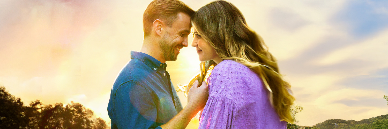 Riverfront Romance Background Image